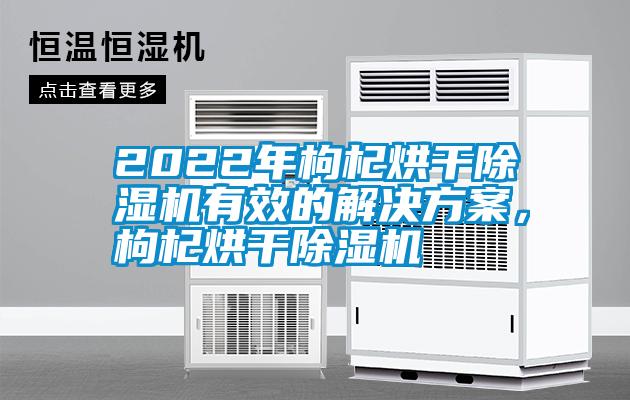 2022年枸杞烘干除濕機有效的解決方案，枸杞烘干除濕機