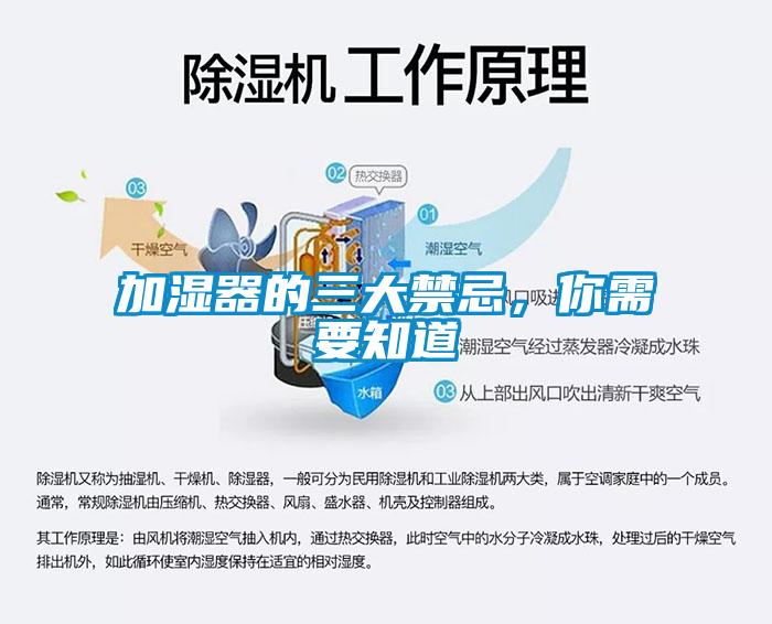加濕器的三大禁忌，你需要知道