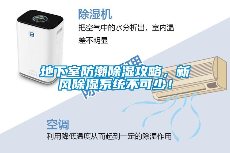地下室防潮除濕攻略，新風(fēng)除濕系統(tǒng)不可少！