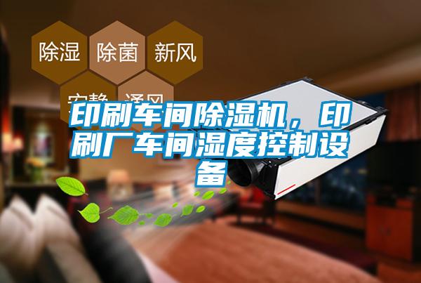 印刷車間除濕機，印刷廠車間濕度控制設備