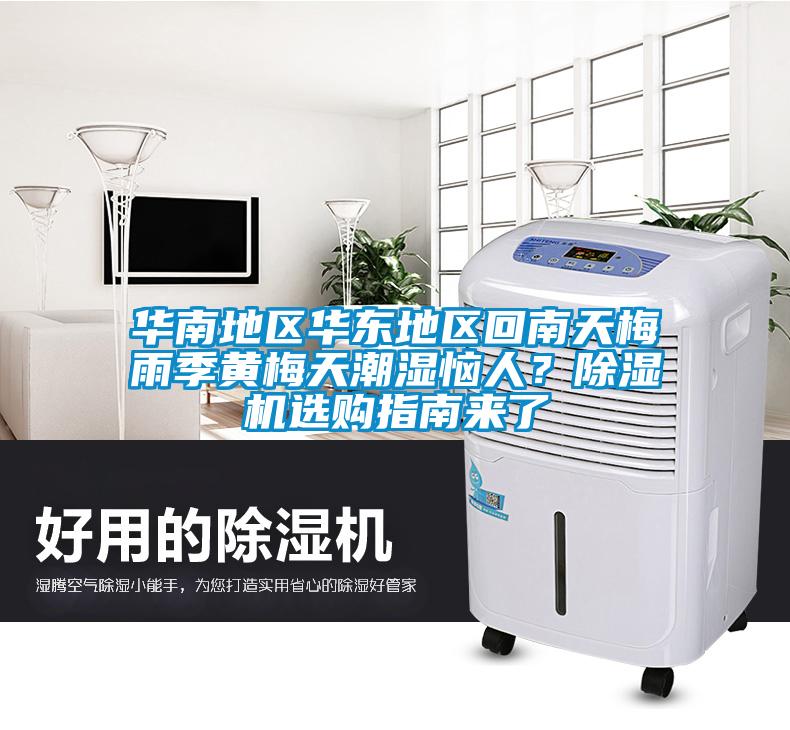 華南地區(qū)華東地區(qū)回南天梅雨季黃梅天潮濕惱人？除濕機選購指南來了