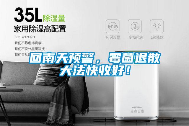 回南天預警，霉菌退散大法快收好！