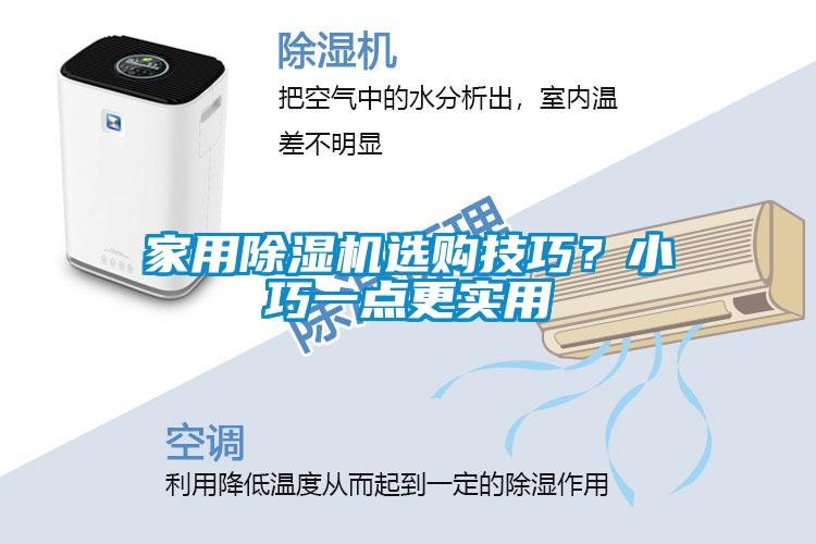 家用除濕機(jī)選購技巧？小巧一點更實用