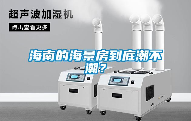 海南的海景房到底潮不潮？
