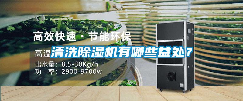 清洗除濕機有哪些益處？