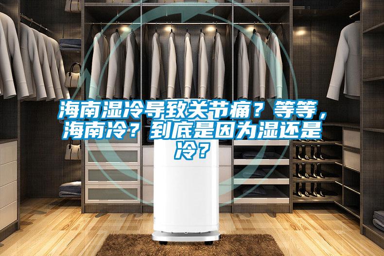海南濕冷導致關節痛？等等，海南冷？到底是因為濕還是冷？