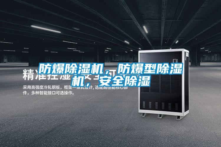 防爆除濕機，防爆型除濕機，安全除濕