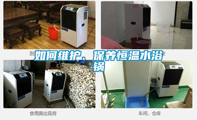 如何維護、保養恒溫水浴鍋