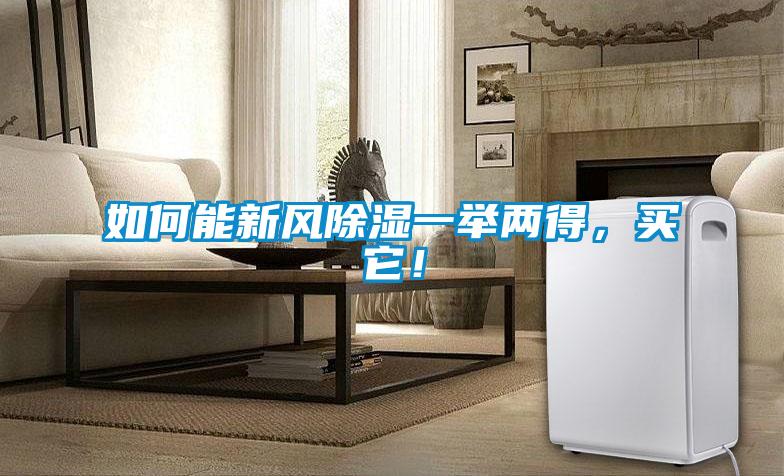 如何能新風(fēng)除濕一舉兩得，買它！