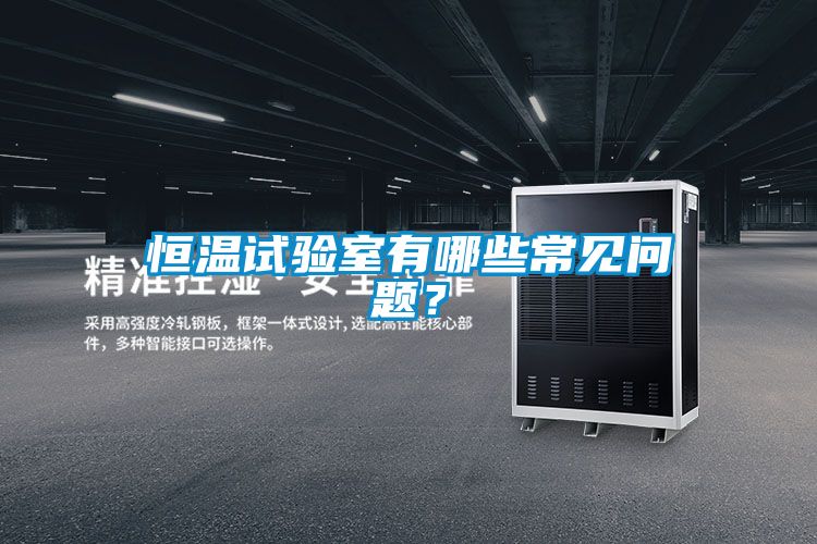恒溫試驗室有哪些常見問題？