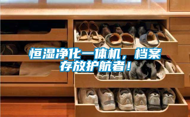 恒濕凈化一體機，檔案存放護航者！