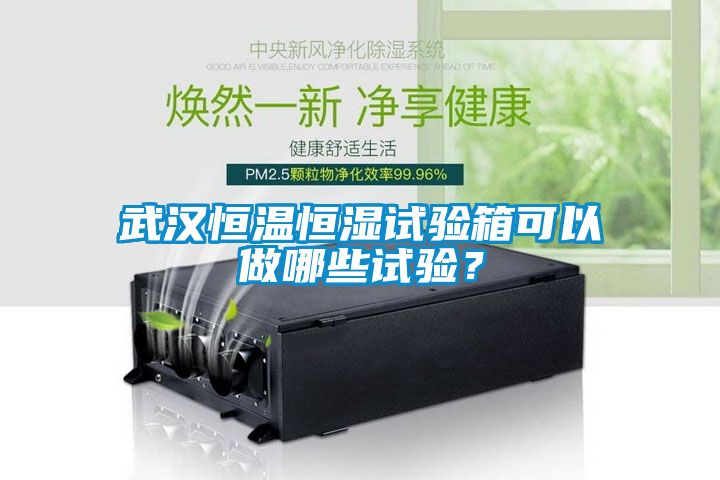 武漢恒溫恒濕試驗箱可以做哪些試驗？