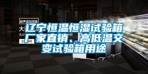 遼寧恒溫恒濕試驗箱廠家直銷、高低溫交變試驗箱用途