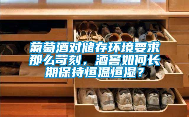 葡萄酒對儲存環(huán)境要求那么苛刻，酒窖如何長期保持恒溫恒濕？