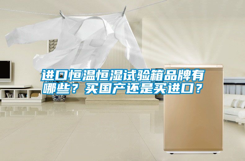 進口恒溫恒濕試驗箱品牌有哪些？買國產還是買進口？